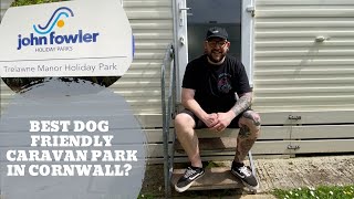 Trelawne Manor  John Fowler Holiday Park FULL TOUR 2023 Dog Friendly Caravan Park Looe Cornwall UK [upl. by Zoller]