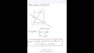 Exercice sur le produit scalaire en Spé maths  prouver que deux droites sont perpendiculaires [upl. by Etat803]