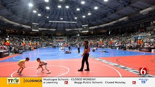 The Premiere Of Youth Wrestling Tulsa Nationals Brings Thousands Of Athletes To Oklahoma [upl. by Maghutte]