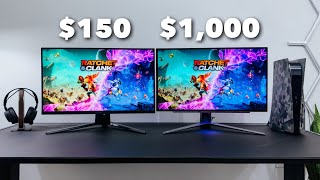 I bought a 150 Gaming Monitor for the PS5 [upl. by Annaoj]