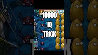 10000 IQ trick PvZ Fusion pvz pvzfusion plantsvszombies [upl. by Orapma]