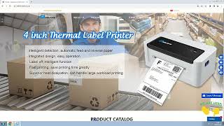 Milestone 80mm thermal receipt printer with multi interface and with good quality [upl. by Rabka]