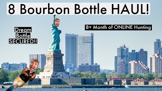 8 Months of Bourbon Hunting in NYC BOURBON HAUL TIME [upl. by Ahsiekam]