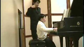 Lang Lang and George Li 9 yr with Sun Flowers [upl. by Acceb909]