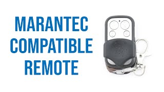 Marantec Compatible Remote Video Description [upl. by Sclater]