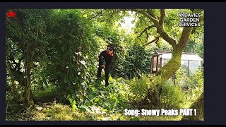 Hedge Cutting Some Summer Growth wales hedgecutting landscaping [upl. by Wilhelmine]