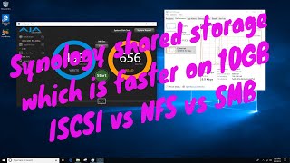 Synology shared storageNFS vs ISCSI vs SMB which is faster on 10GB [upl. by Nosnar197]