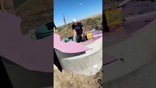 Getting foam stuck to the top of the water cistern with the ​⁠Titebond titegrab  construction [upl. by Aivlys714]