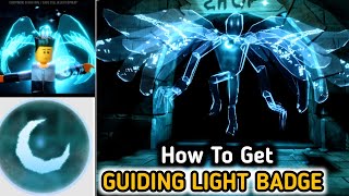 Growth Of Giggle Rp  How To Get GUIDING LIGHT Badge  Morphs  Roblox Doors [upl. by Akenihs]