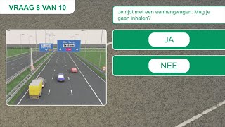 🚗 CBR Auto Theorie Examen oefenen 10 Vragen voor een Succesvolle Voorbereiding 🚗 [upl. by Simsar]