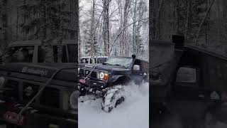 Are you waiting winter А вы ждёте зиму 😊 ниссан патрол mitsubishi pajero cartube offroad [upl. by Caldwell]