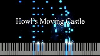 Howls Moving Castle Piano Tutorial [upl. by Enrak]