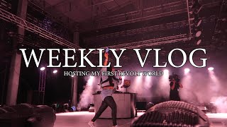 WEEKLY VLOG HOSTING REVOLT WORLD 3 DAY WEEKEND IN ATLANTA [upl. by Einalem971]