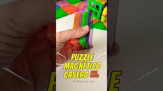 Puzzle magnético casero DIY 🧩🐘 diy manualidades [upl. by Gnous]