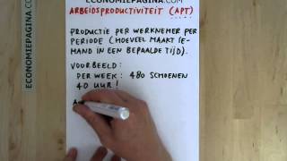 Arbeidsproductiviteit Economiepaginacom [upl. by Darcy]