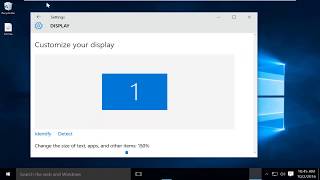 How To Change Display DPI Scaling In Windows 10 [upl. by Einram]