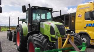 Volvo decals amp Claas tractor [upl. by Kramal]