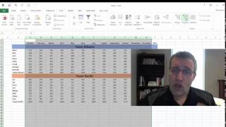 Group rows and columns in Excel [upl. by Loveridge]