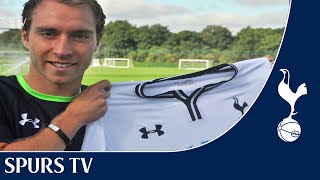 Spurs TV Exclusive  Christian Eriksens first interview as a Tottenham player [upl. by Staw]