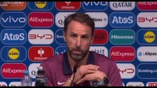 Southgate Ai Interview Before Spain Final [upl. by Chaffinch]