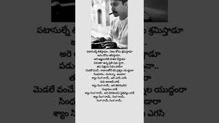 Shyam singha royTelugu lyrical songs [upl. by Eignat205]