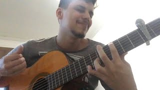 ROMPENDO EM FÉ  VIOLÃO FINGERSTYLE 😻😭❤️ [upl. by Nyvlem]