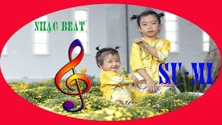 karaoke  Bé tập đánh răng  nhạc beat Su Mi [upl. by Janessa]