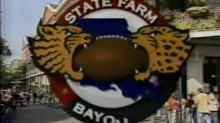 2001 28th Annual Bayou Classic Southern University Jaguars vs Grambling St Tigers [upl. by Shakti]