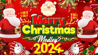 Top Best Christmas Songs 2024 🎄🎅 Nonstop Christmas Songs Medley 2024 🎁 Merry Christmas 2024 [upl. by Ahsimal]