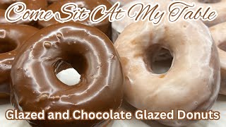 Glazed and Chocolate Glazed Donuts Everyone LOVES Donuts  A Fun Way to Start Your Day [upl. by Nereus]