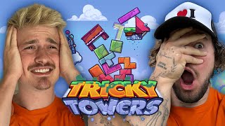 Tricky Towers Brings out our Toxic Side w Jc Caylen amp Danny [upl. by Ttayh710]