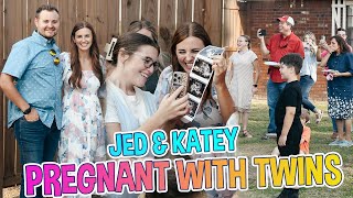 DUGGAR PREGNANT Jed and Katey Duggar Announce Expecting Twins Michelles Shocked Reaction [upl. by Im]