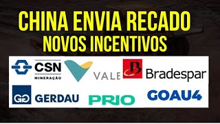 VALE3 BRADESPAR BRAP4 GOAU4 GERDAU DISPARANDO CMIN3 PRIO3 CRESCIMENTO vale3 brap4 cmin3 goau4 [upl. by Ellinehc]