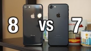 iPhone 8 vs iPhone 7  Differences that matter  Pocketnow [upl. by Morganstein]