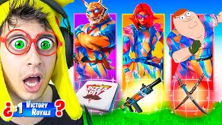 Arcoiris Skin Challenge 🌈🔥 con mi Hermano 😂  Fortnite [upl. by Leinto]