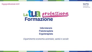 La SUPSI a Espoprofessioni 2021 Giovedì 25 marzo [upl. by Arahc]