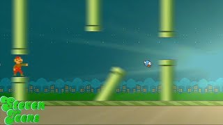 Flappy Bird encounters Super Mario Bros [upl. by Thais]