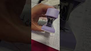 asmr fortheloveofnails nailart nails backtoschool stapler [upl. by Akimahc19]