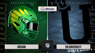 Cfb 25 Dynasty  Yr 3  Wk 7  vs 13 Oregon INSTANT CLASSIC [upl. by Guevara]