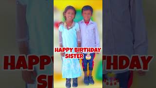 Happy Birthday Sister🎂 lessonoflife bbcomedy276 emotional birthday sister sad shorts viral [upl. by Colver]