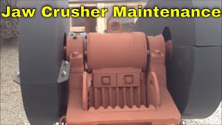 MBMMLLCcom Jaw crusher maintenance and operation video [upl. by Anama644]