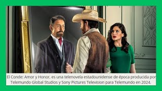 Ana Brenda Contreras y Fernando Colunga protagonizan El conde telenovela de Telemundo [upl. by Tenner]