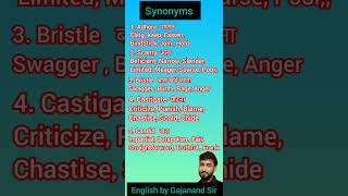 Ultimate Synonyms Masterclass for Competitive Exams  synonyms for HTET [upl. by Llyrat]