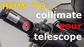 How to Collimate your Dobsonian telescope  a step by step tutorial [upl. by Annaitsirhc281]