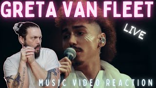 Greta Van Fleet  Meeting the Master Live From RCA Studio A  First Time Reaction [upl. by Selim524]