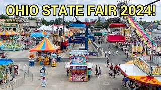 Ohio State Fair Opening Day  What’s New For 2024 Full Tour  Columbus Ohio [upl. by Blackstock]