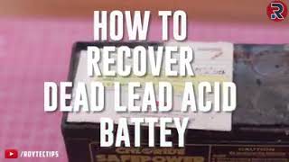 How To Recondition All Kinds of Batteries  Battery Reconditioning Tips  Refurbished Batteries [upl. by Ewer]