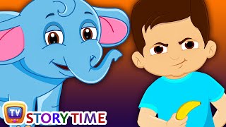 Boy amp Baby Elephant  Bedtime Stories for Kids in English  ChuChu TV Storytime [upl. by Yanrahs882]