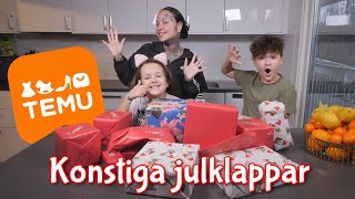 Öppnar 16 Konstiga Julklappar Från Temu [upl. by Isidor900]