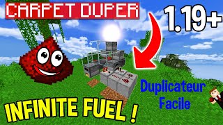 TUTO Duplicateur A Tapis 119  Minecraft [upl. by Panchito]